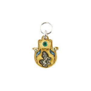 Llavero de hamsa de Leo-181