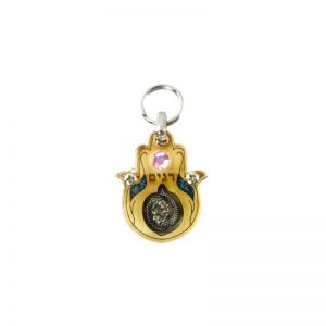 Llavero de hamsa de Piscis-184