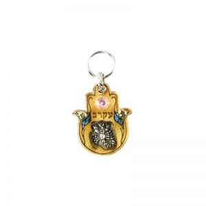 Llavero de hamsa de Escorpión-189