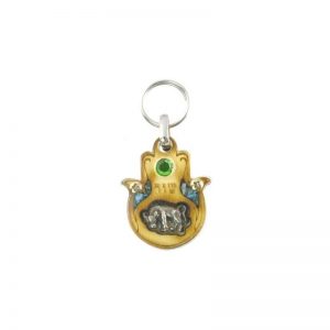 Llavero de hamsa de Tauro-192