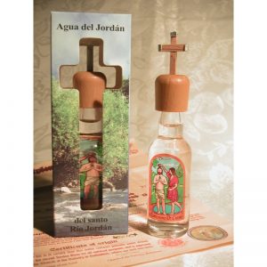 Agua del río Jordán con Certificado de Bautismo-207