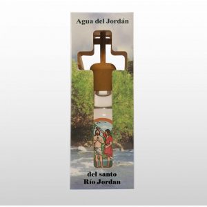 Agua del río Jordán con Certificado de Bautismo-355