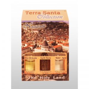 Terra Santa Collection 3 botellas: Agua, Tierra e Incienso (Caja de lujo en Español)-380