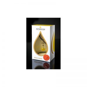 Empaque de lujo con colgante de espiral con aceite de oliva, oro laminado 24k-90