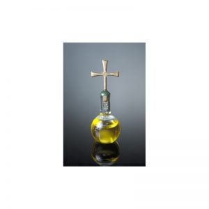 Empaque de lujo con burbuja base plana con aceite de oliva, oro laminado 24k-96