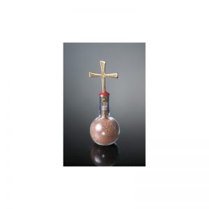 Empaque de lujo con burbuja base plana con tierra, oro laminado 24k-99