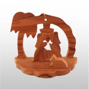 Pasito Navideño Pequeño – Hecho a mano de Madera de Olivo en caja-253