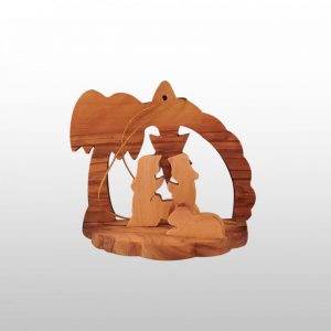 Pasito Navideño Pequeño – Hecho a mano de Madera de Olivo en caja-256