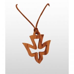 Colgante Cruz Varios Diseños - Hecho de madera de olivo - Pequeño-308