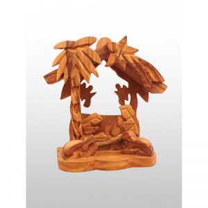 Pasito Navideño – Hecho a mano de Madera de Olivo-350