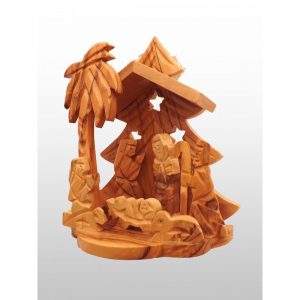 Pasito Navideño – Hecho a mano de Madera de Olivo-351