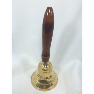 Campana de Latón con Madera Mediana