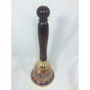 Campana de Latón con Madera Mediana